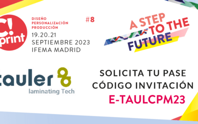 Tauler besucht die CPrint-Messe in Madrid, um die neue SMT3.0 vorzustellen.